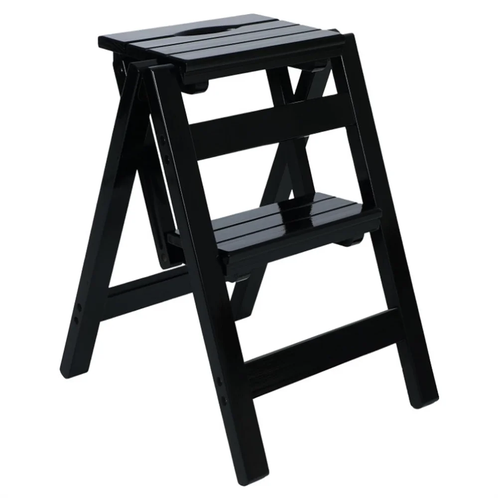 Kitchen Portable Solid Compact Step Ladder Chair High Quality Foldable Stool 2-Step