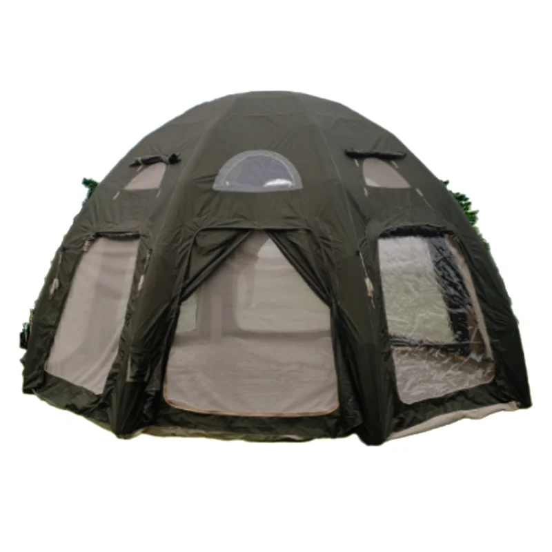 5*5 Automatic dome tent Round Inflatable Air Glamping Tent  for Family Outdoor Camping tent air