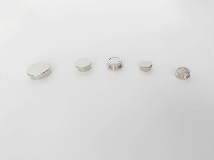 Manufacturer-owned Magnetic magnetic buckle round salvage magnetic countersunk snap