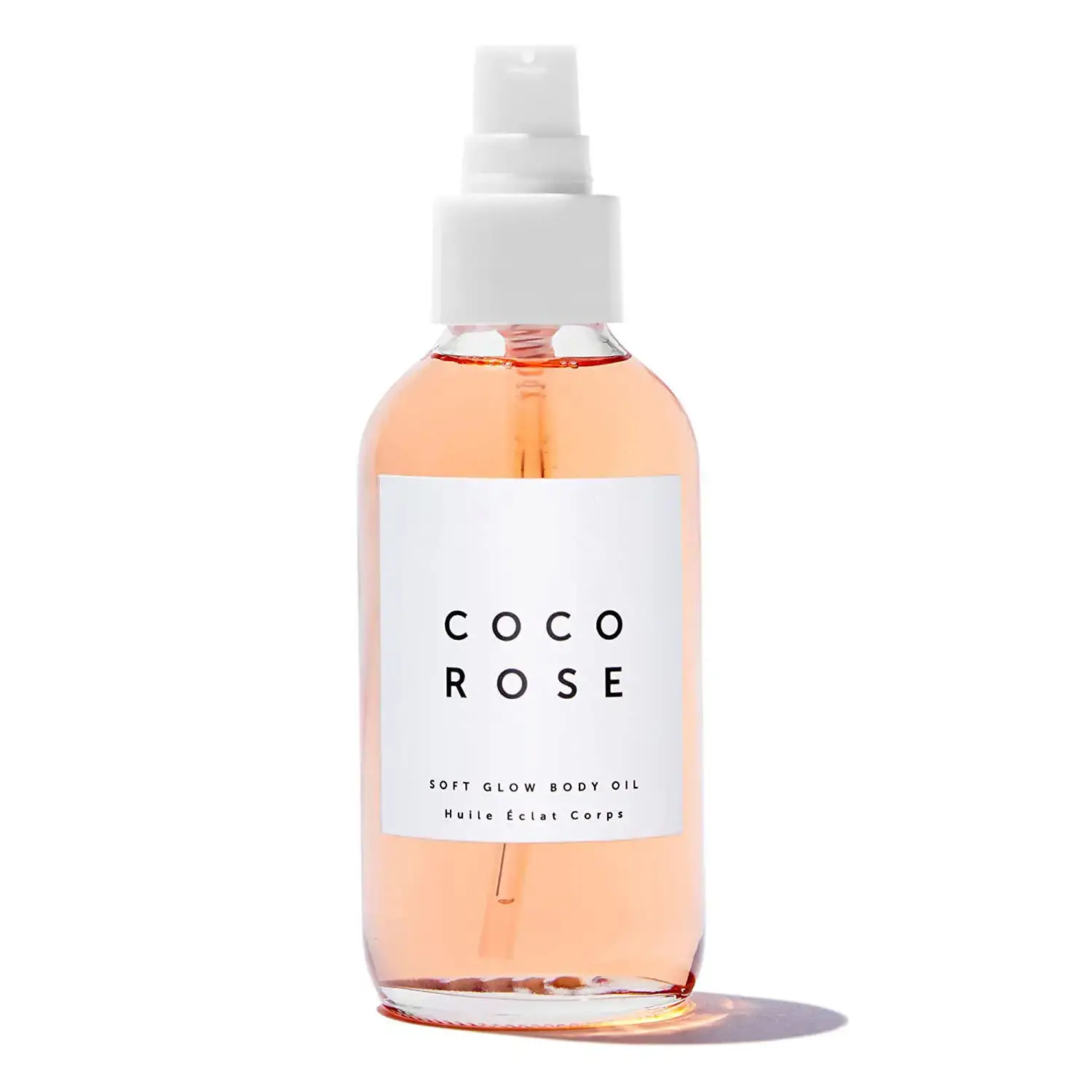 HANLINGER  Private Label Moisturizing Nourishing Smoothing Hydrating Lighting Rose Scent Coco Rose Body Glow Oil For Silky Skin