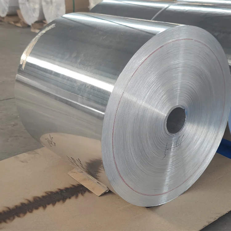 aluminium foil roll 8011 14 microns aluminium foil jumbo roll manufacturers