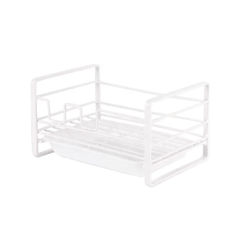 Gloway Multifunctional Bowl Soap Storage Rack Sink Caddy Organizer Sponge Holder Drain Tray Sponge Caddy Holder For Kitchen Sink