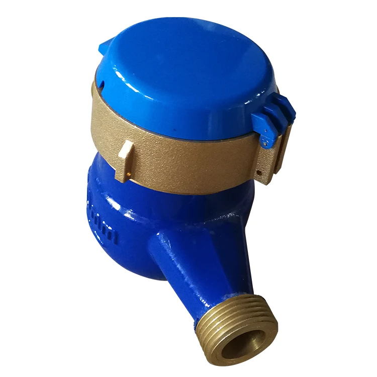 Rotary Piston Volumetric Brass Body Water Meter