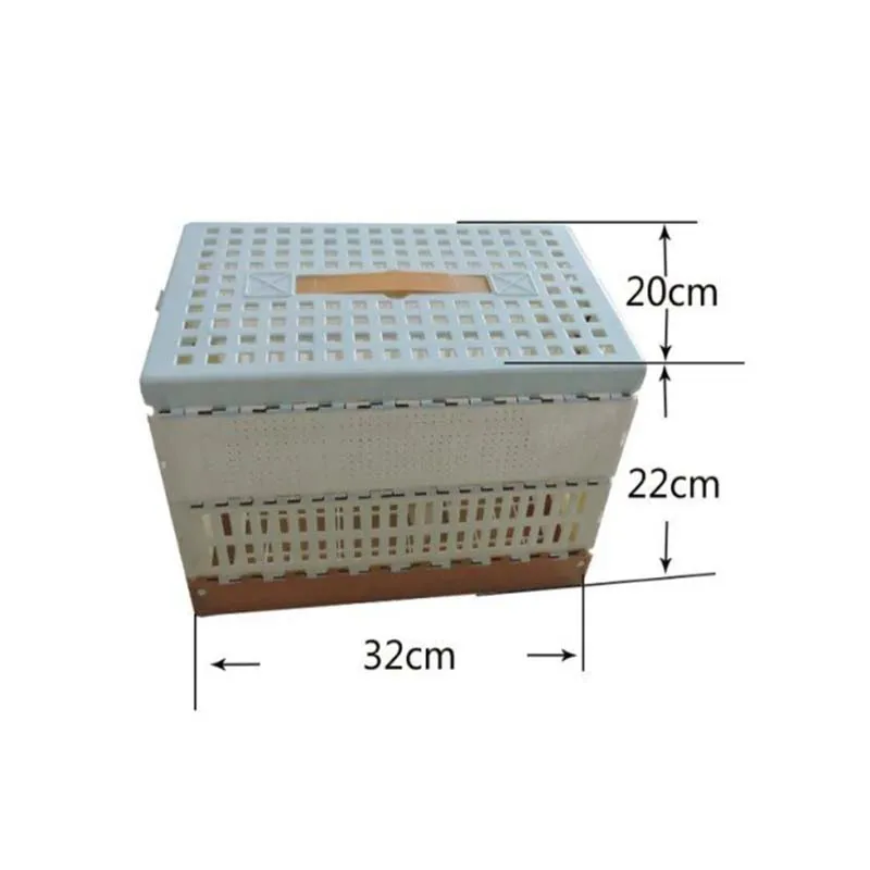 Poultry Pigeon Transport Competition Bird Cage Small Animal Folding Pairing Cage for Travel Training Cage Pigeon Supplies