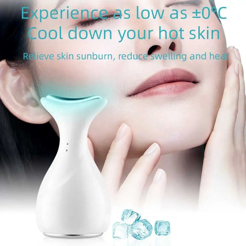 New 2022 Ice Roller for Face and Eye Facial Massage Tool Skin Care Cooling ice face roller