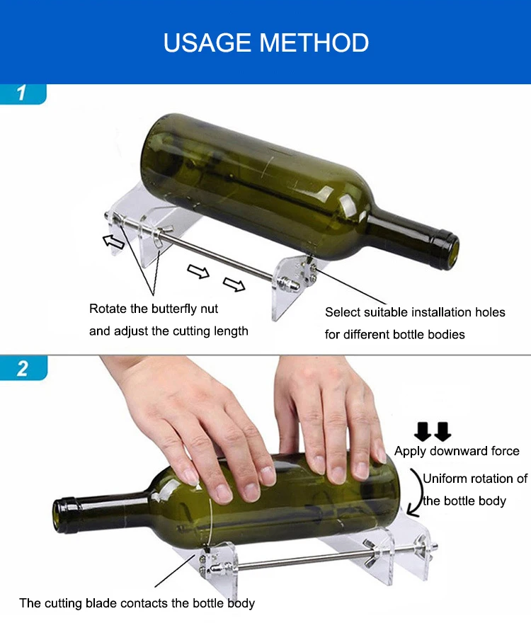 Glass bottle cutting tool Wine bottle cutter DIY Wine bottle cutting tool Cutting glass knife