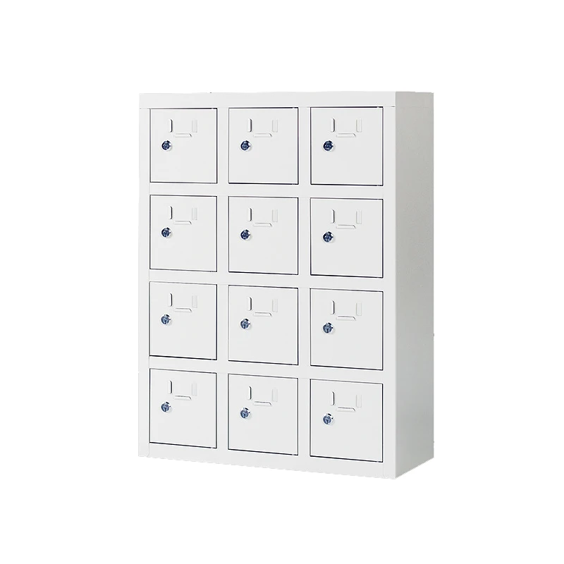 9-Door Metal Electronic Cell Phone Charging Storage Locker Key Lock Steel Cabinet With Filing Function