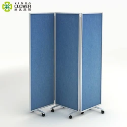 folding office table office partition wall movable