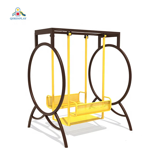 China Colorful new design backyard play plastic kids indoor & outdoor baby swing