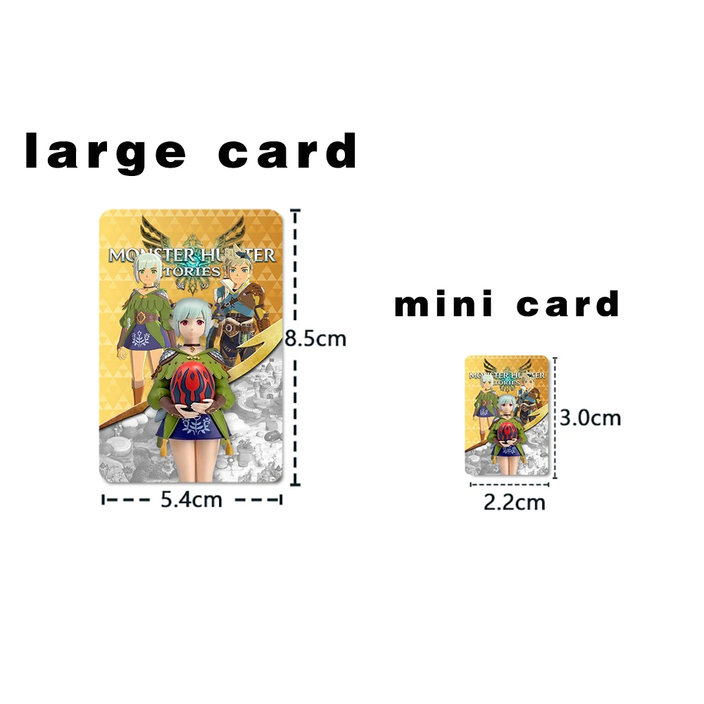 10 в 1 игроманов костюм Монстер Хантер для истории 2 Wings of Ruin Ntag Nfc Amiibo набор карт Nintendo Switch и Lite