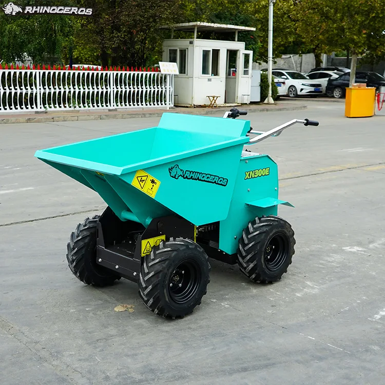 Rhinoceros XND300 Mini electric Dumper Hydraulic Professional Power Barrow