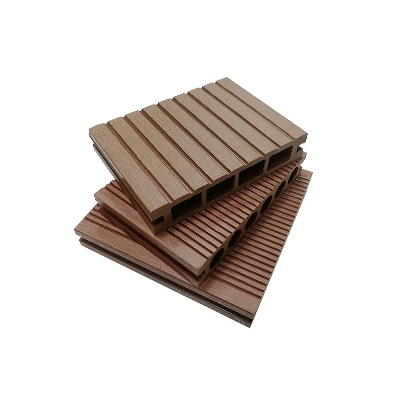 Anti-slip eco-friendly outdoor wood plastic flooring