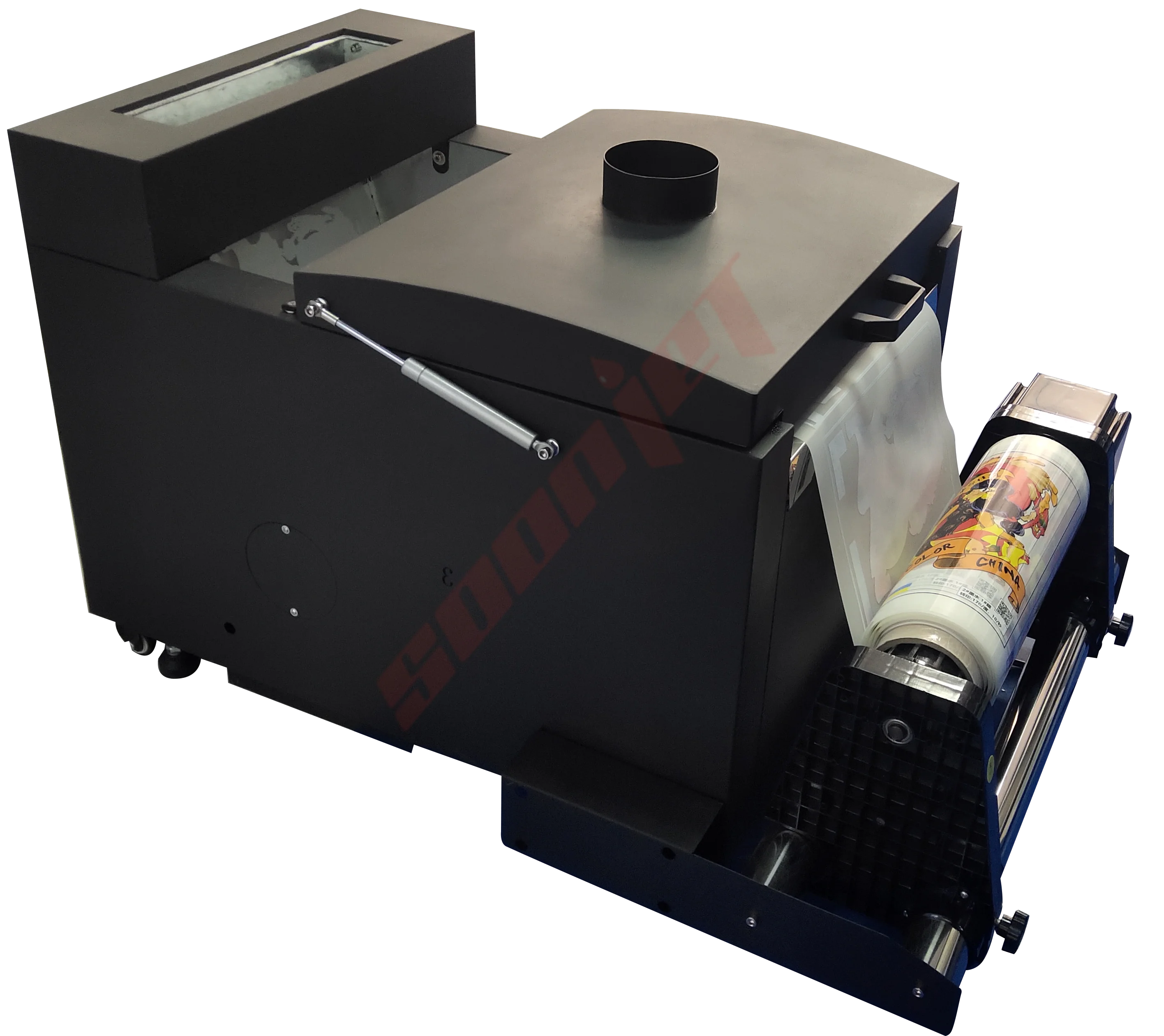 Factory price 30cm Mini Powder shaking machine/ Dust dry oven dtf /Hot melt powder shaker machine