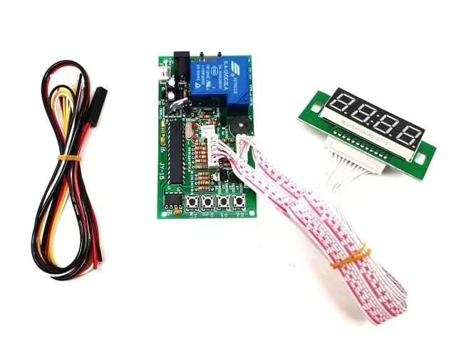 JY-152 2 Section Price Time Control Countdown Timer Board Power Supply For Coin Acceptor Selector, Coin Operated Machine