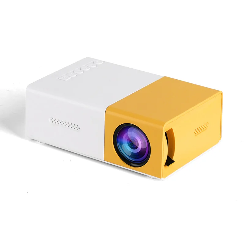 Projector HD Mini LED Home projector Mobile phone Mini portable projector