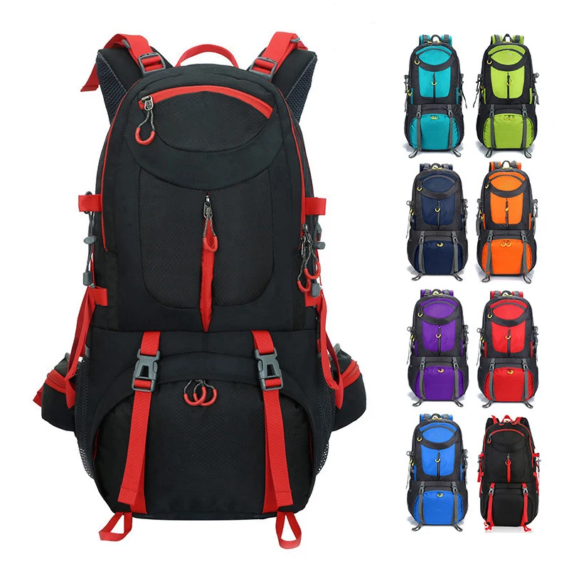 Multifunctional Large Capacity 40L 50L 60L Waterproof Outdoor Sport Travelling Camping Hiking Backpack