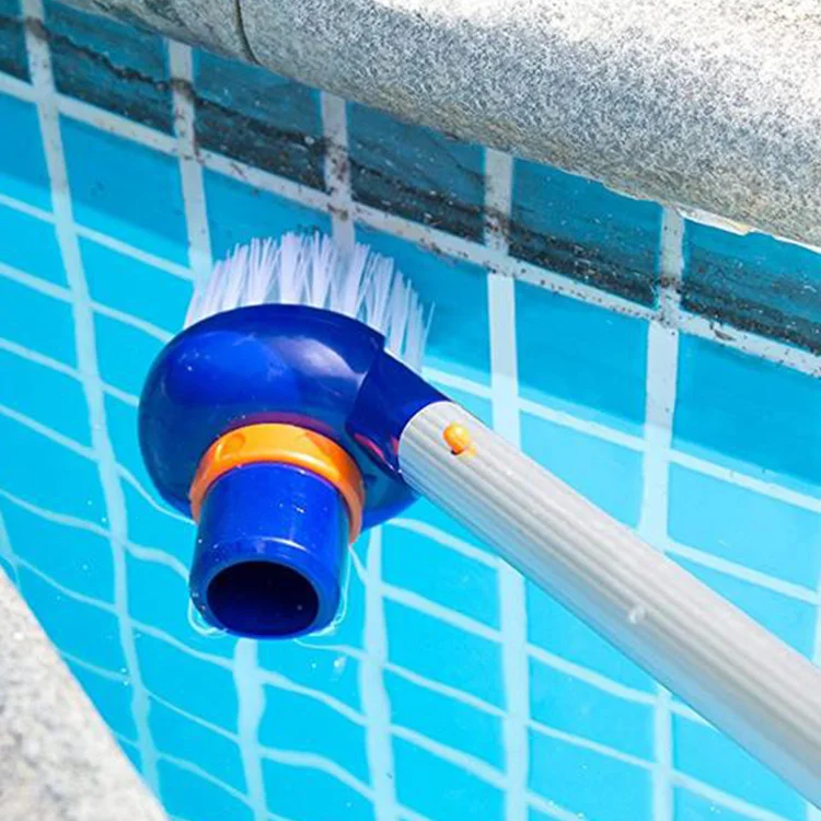 Pool Cue Accessories Corner Vacuum Brush Torrent Brush Above Ground Pool Cleaning Liner Brush