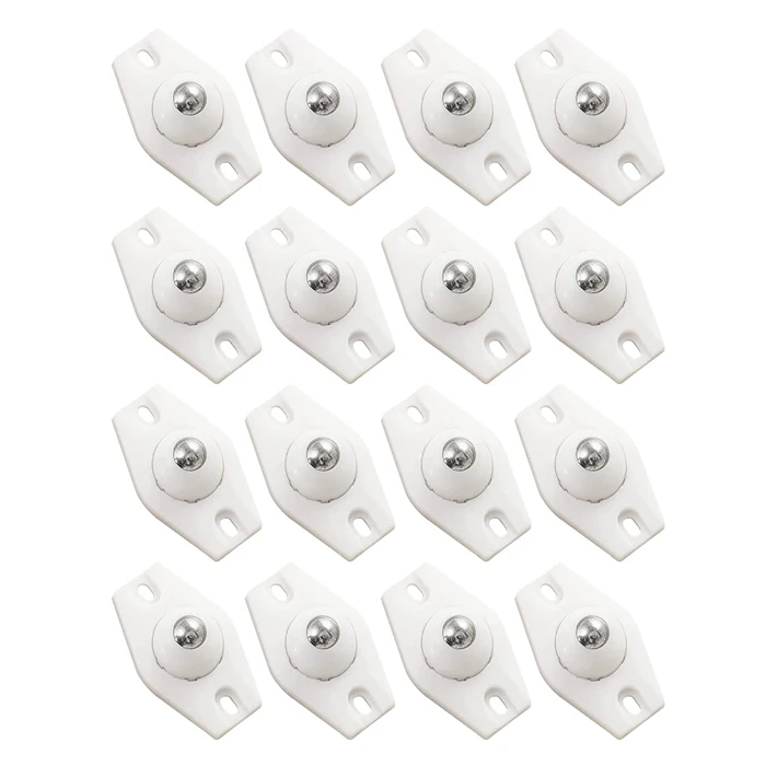 Wholesale Plastic 360 Rotation Universal Furniture Self Adhesive Sticky Pulley Caster Wheels for Boxes, Container