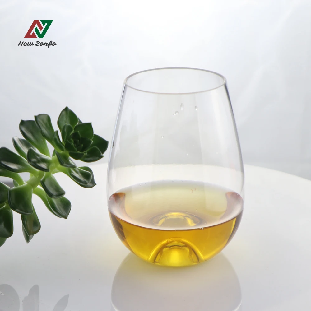 
High Quality 8oz 10oz 16oz Stemless Wine Glass New Style Unbreakable Wine Glasses drinkware for party 
