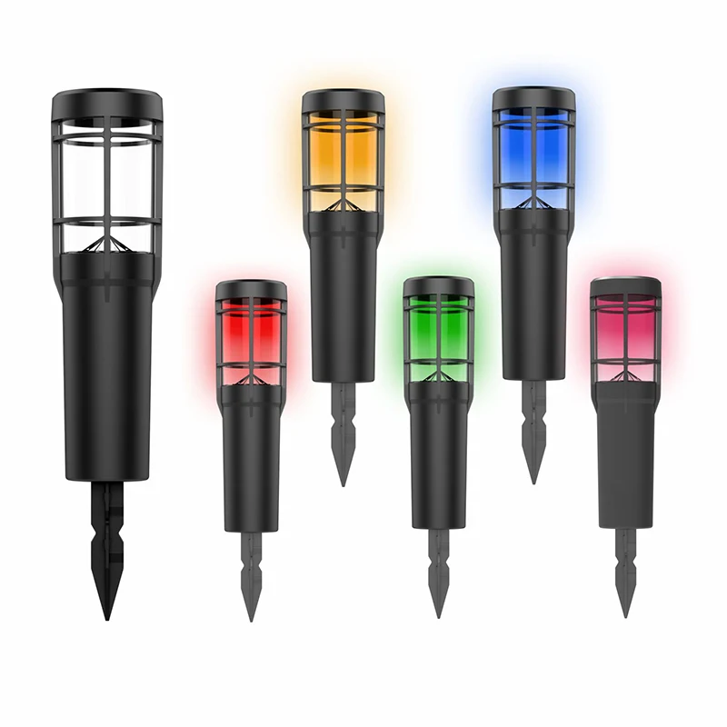 RGB warm white 3000K solar garden light decor outdoor led solar garden light for park