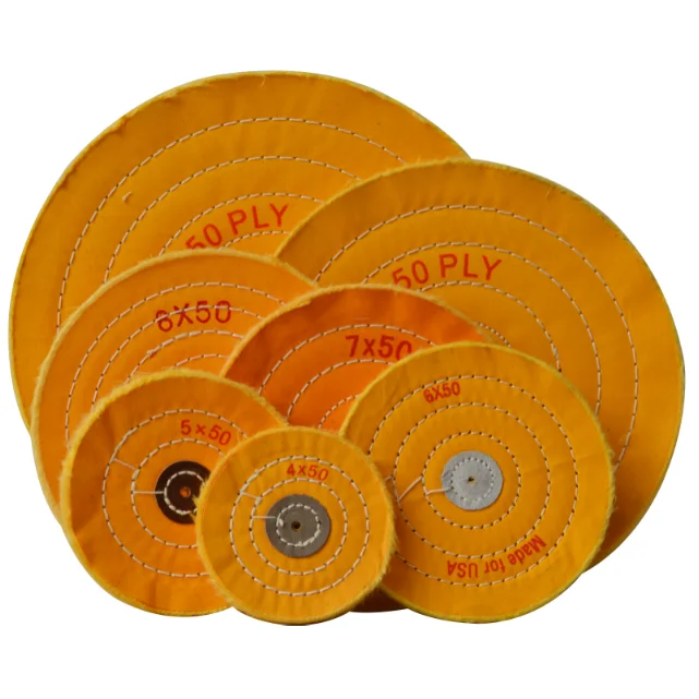125MM*50page  cloth copper alloy coins yellow buff