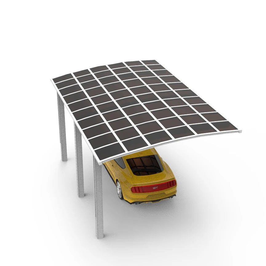 hot selling cantilever polycarbonate carport/garage/car parking shelter with metal frame