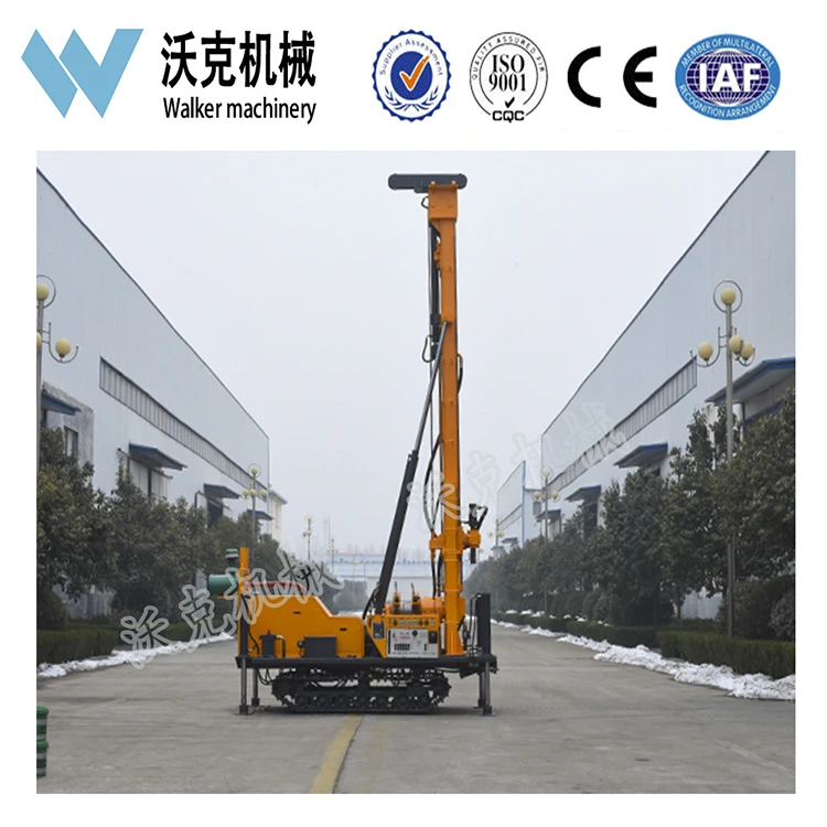 JDL-400 crawler mounted portable hydraulic 400 meters water well drilling rig for sale