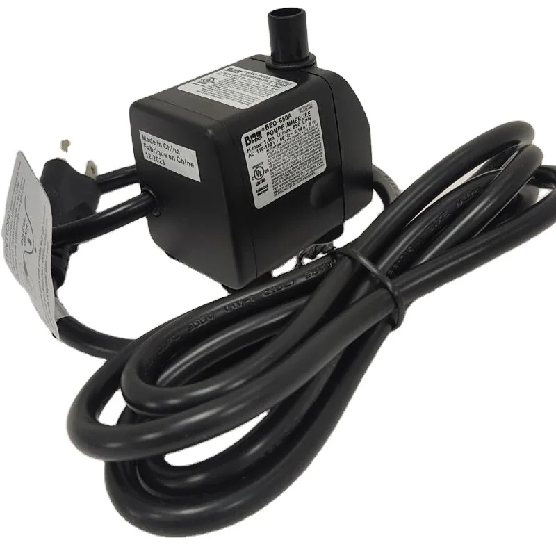 Benbo Высокая скорость потока 650L/H 170GPH 12V Водяной насос для садового фонтана погружной водяной уличный фонтан