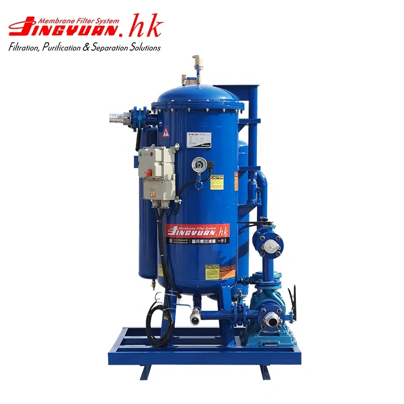 Marine diesel fuel filtration systems oil purifier system