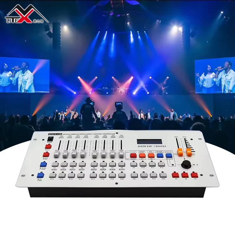 Professional stage lighting console led dimmer control pioneer dj 240 dmx controller for night club disco