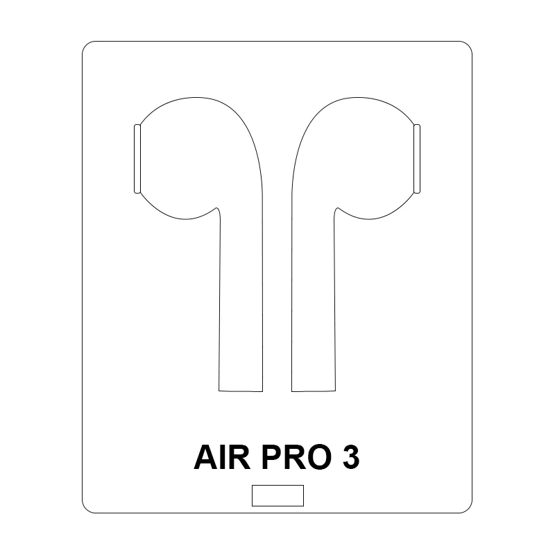 
Airs pro 3 TWS Clone Earphone Wireless Earbuds Stereo Headset with wireless charging 