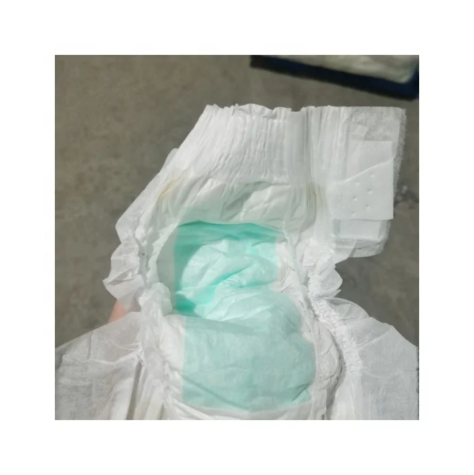 Hot Sale B grade Baby Diaper Rejected Quality Pure B Disposable Baby training pants usages Rate 100% Brand design cheap price
