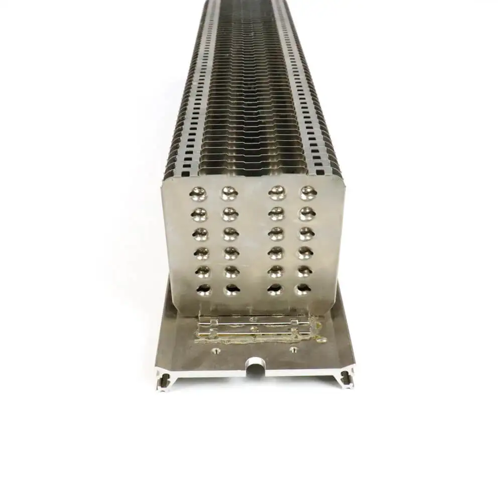 LED Power Radiator Extrusion Profile Heat Sink Supply Projector Silver Square IP65 Heatsink Aluminum Car Cooling Parts