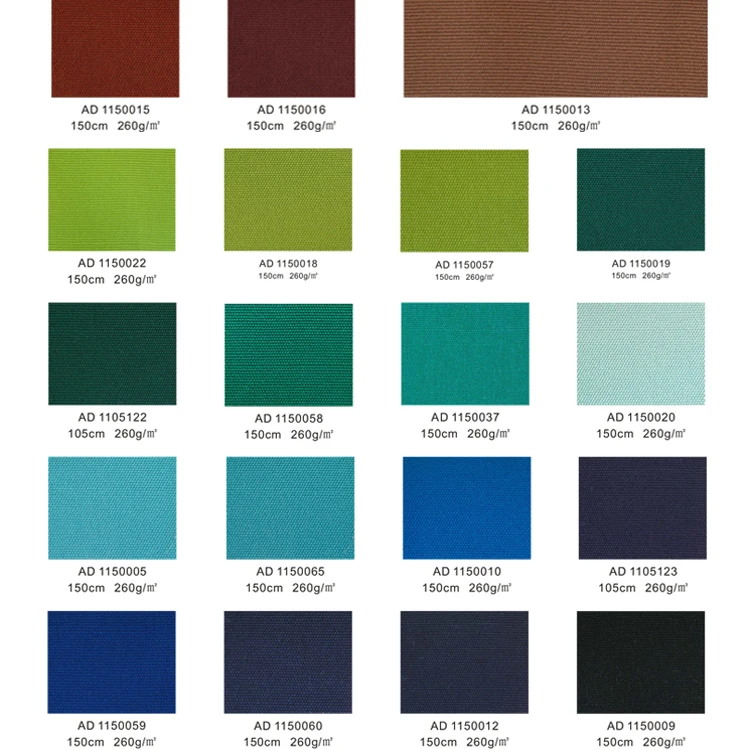 High end outdoor fabric solution dyed  acrylic sunshade cloth waterproof and oil proof yacht sunshade fabric