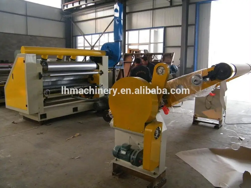 fingerless single facer corrugated cardboard machine/corugated box making machine
