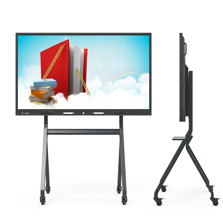 HUSHIDA 55 65 75 86 inch schools board of education teaching led finger writing interactive board