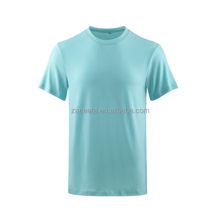 Sublimation Printing Blank 100% Polyester O-Neck Gray Polyester Plus Size Men Polyester T-shirt Blank