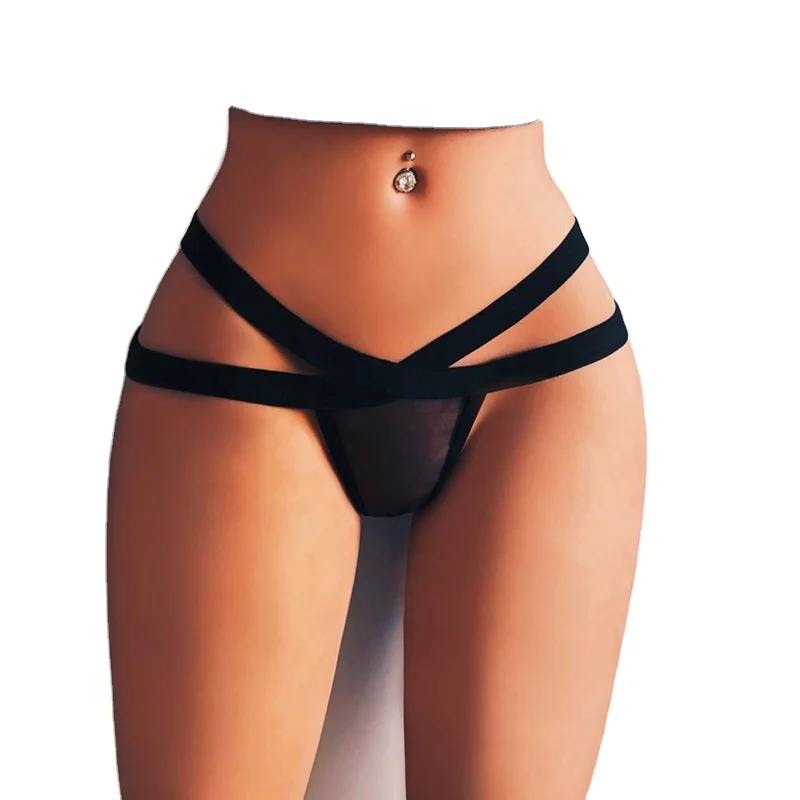 Fashion Wholesale OEM High Quality Women Sexy Ladies Lingeries Hot Transparent T-back women underwear thong