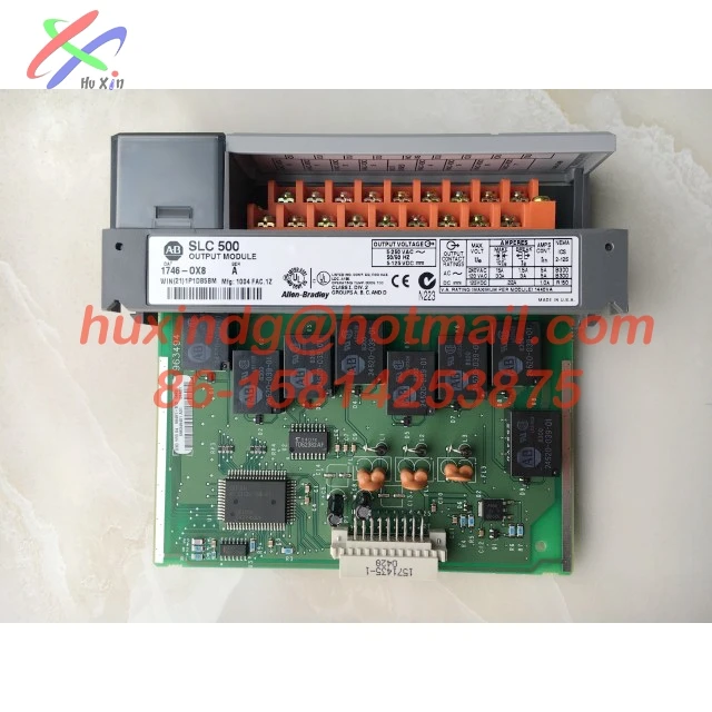 A B SLC500 1746-0X8 OUPUT MODULE Allen Bradley AB OUTPUT ISOLATED RELAY for marine diesel genset generator spare parts