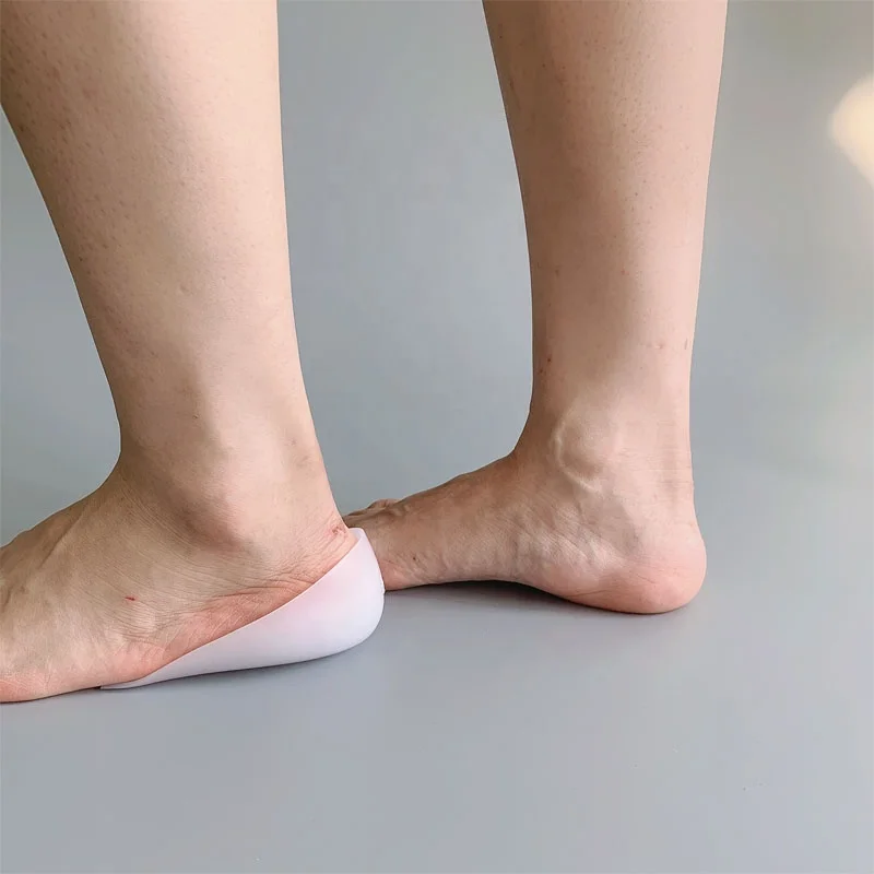 Skin-friendly Silicone gel invisible height increasing insoles