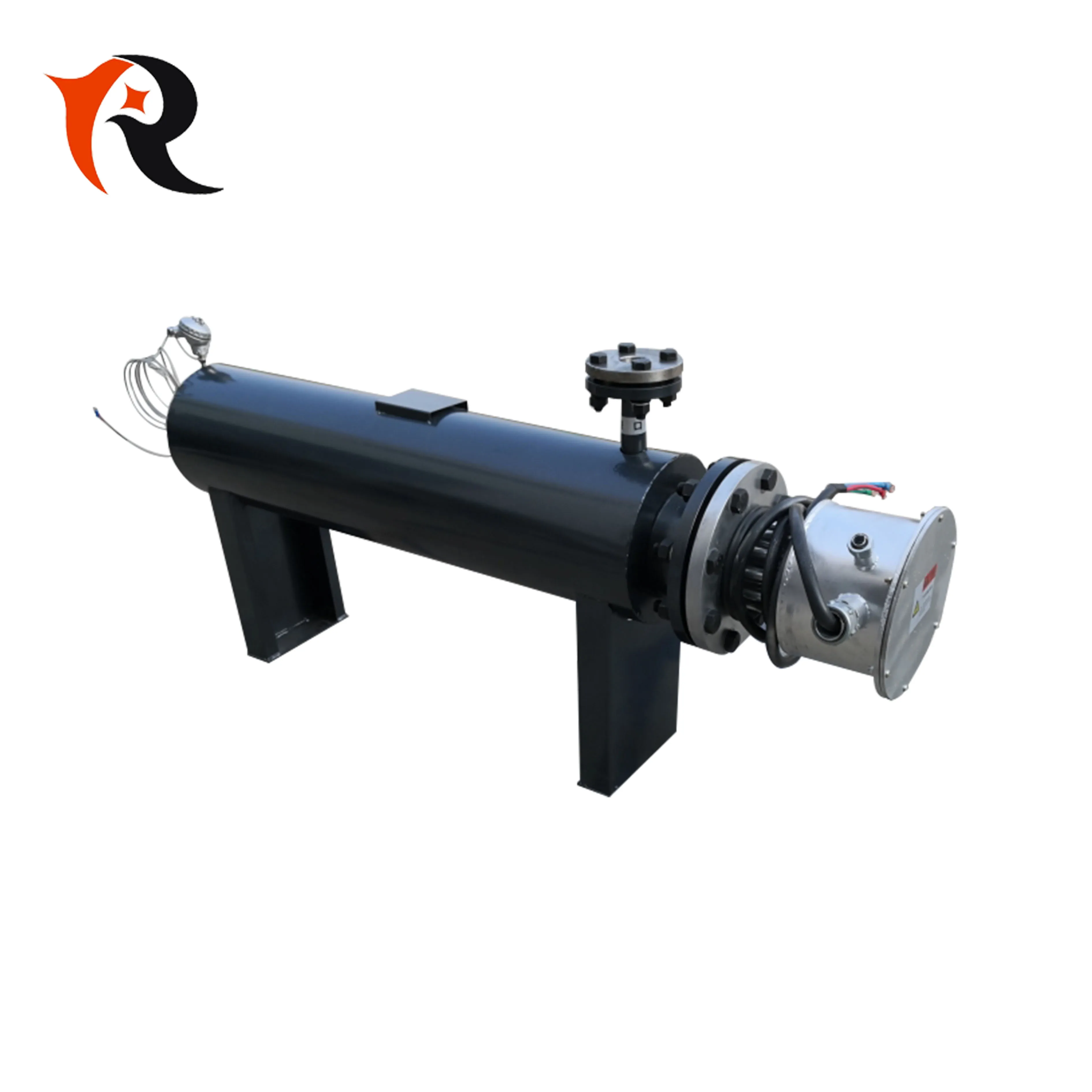 Electric air heater for assisted heating industrial pipeline heater for gas heating