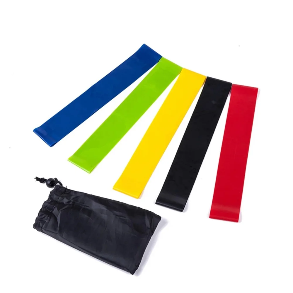 Dropshipping Custom Yoga Exercise Stretch Elastic Hip Circle Mini Loop Band Latex Fitness Resistance Band