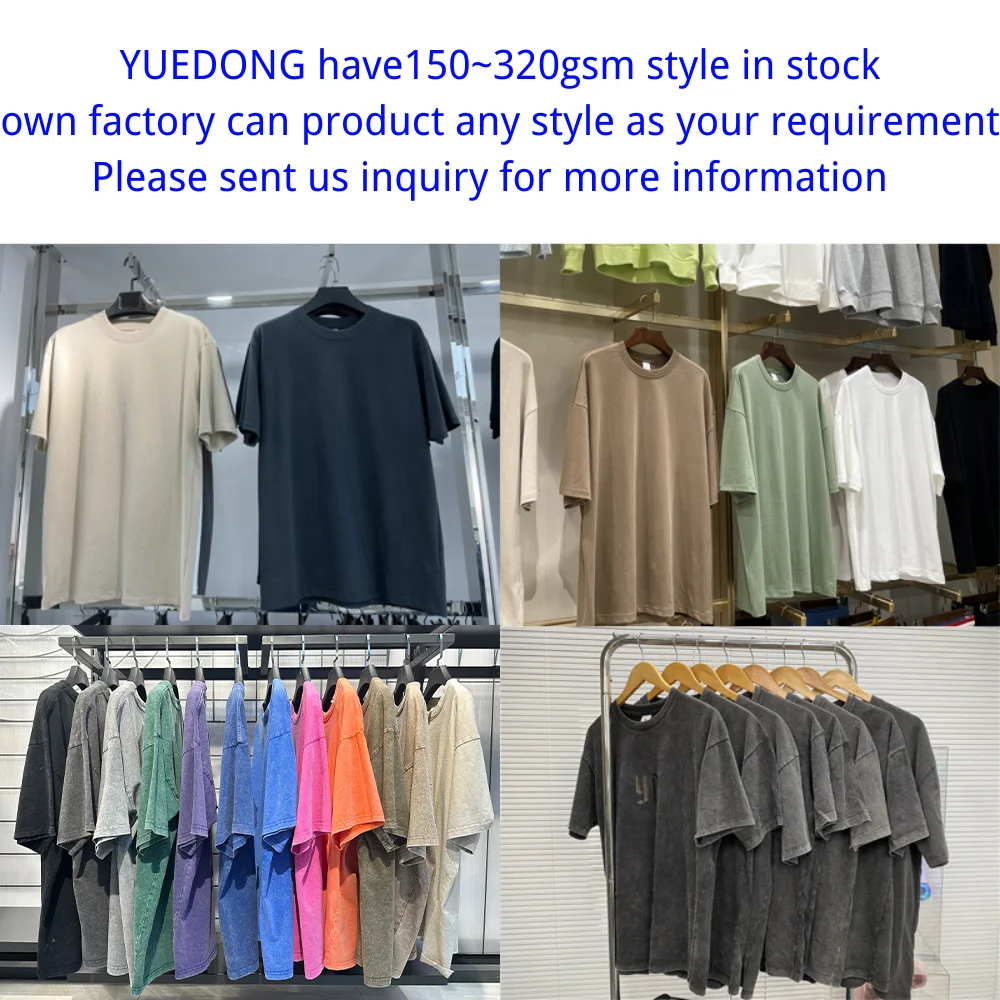 Custom Oversized Vintage High Gsm Wholesale Boxy Graphic Streetwear 100% Cotton Heavy Weight Dtg Printed 300Gsm Tshirt For Men
