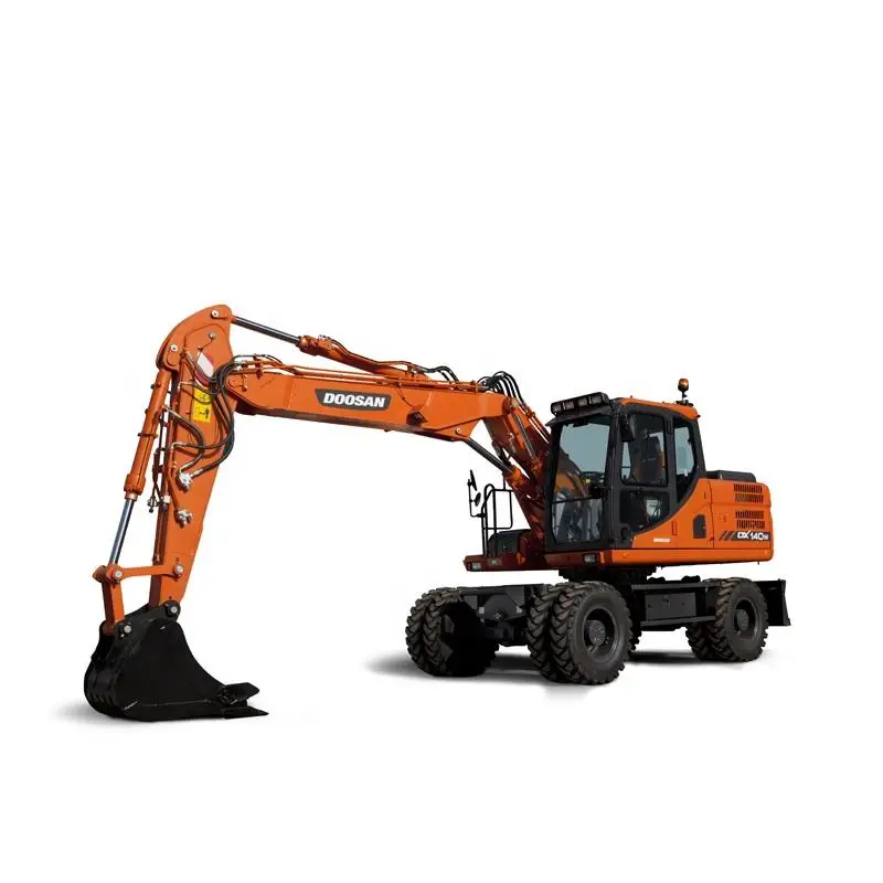 High Quality Used Doosan DX140W Wheel Excavator Doosan dx150W DH150W Original Second Hand Crawler Excavator dx140W
