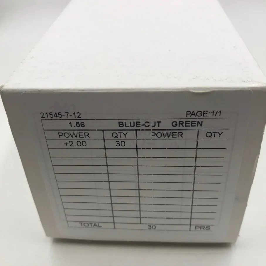  Hot Selling Anti Blue Ophthalmic Lenses 1.56 Cut Photochromic Photogrey Glasses