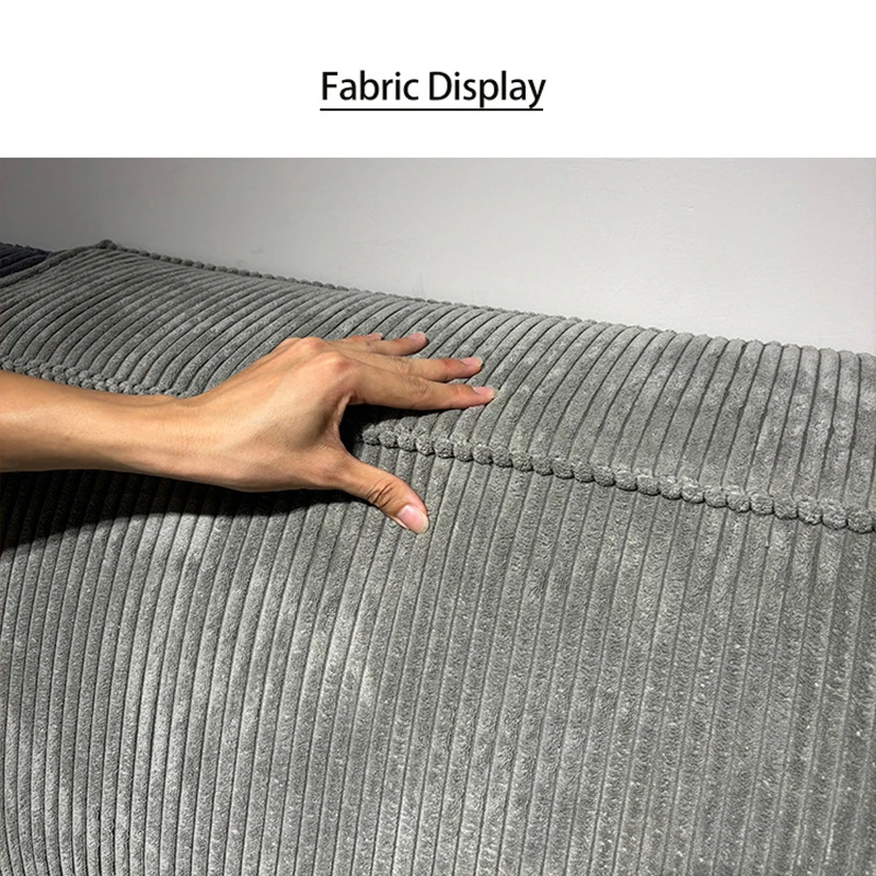 Modular Design Microfiber Fabric Couch Living Room Sofa Set Home Furniture Sectional Modern Luxury Vacuum Pack Compression Sofa
