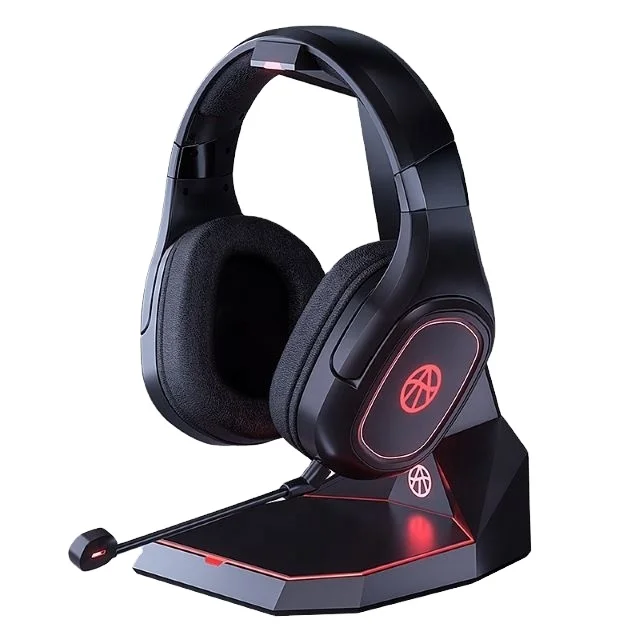 Best-selling Headphone Over-Ear Stereo Gamer Headphones 2.4G Wireless PS4 Gaming Headset with Microphone for PS4/PC