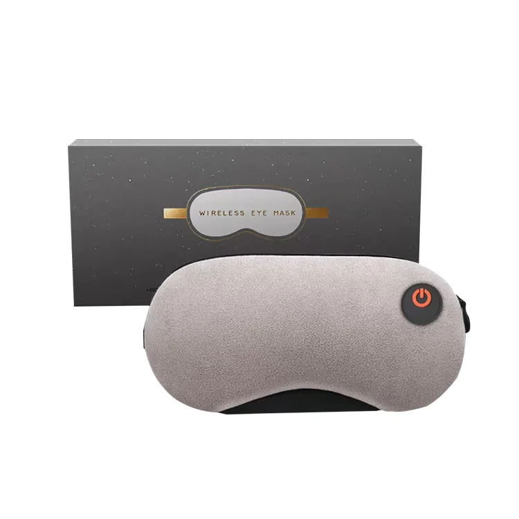 Removable and washable wireless steam hot compress eye mask, battery storage USB charging heating lithium battery