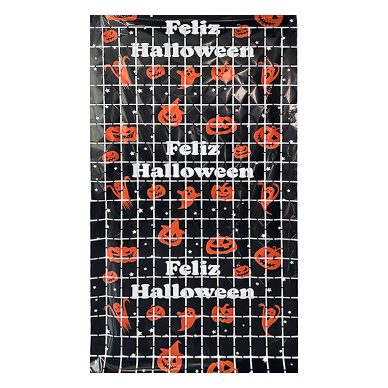 1*2 m Halloween children birthday party curtains factory direct supply festival decorations square foil fringe curtain
