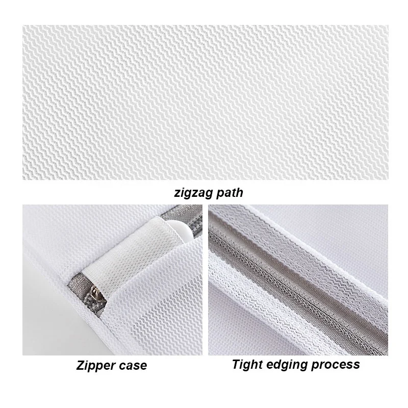Sympathybag Drawstring Laundry Bag Reusable Nylon Mesh Bag Household Machine Wash Bag
